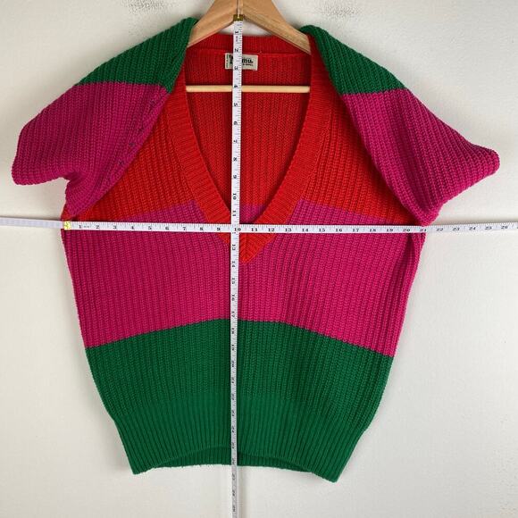 Show Me Your Mumu Mina Sweater Size XS Feliz Stripe Oversized - Picture 13 of 13